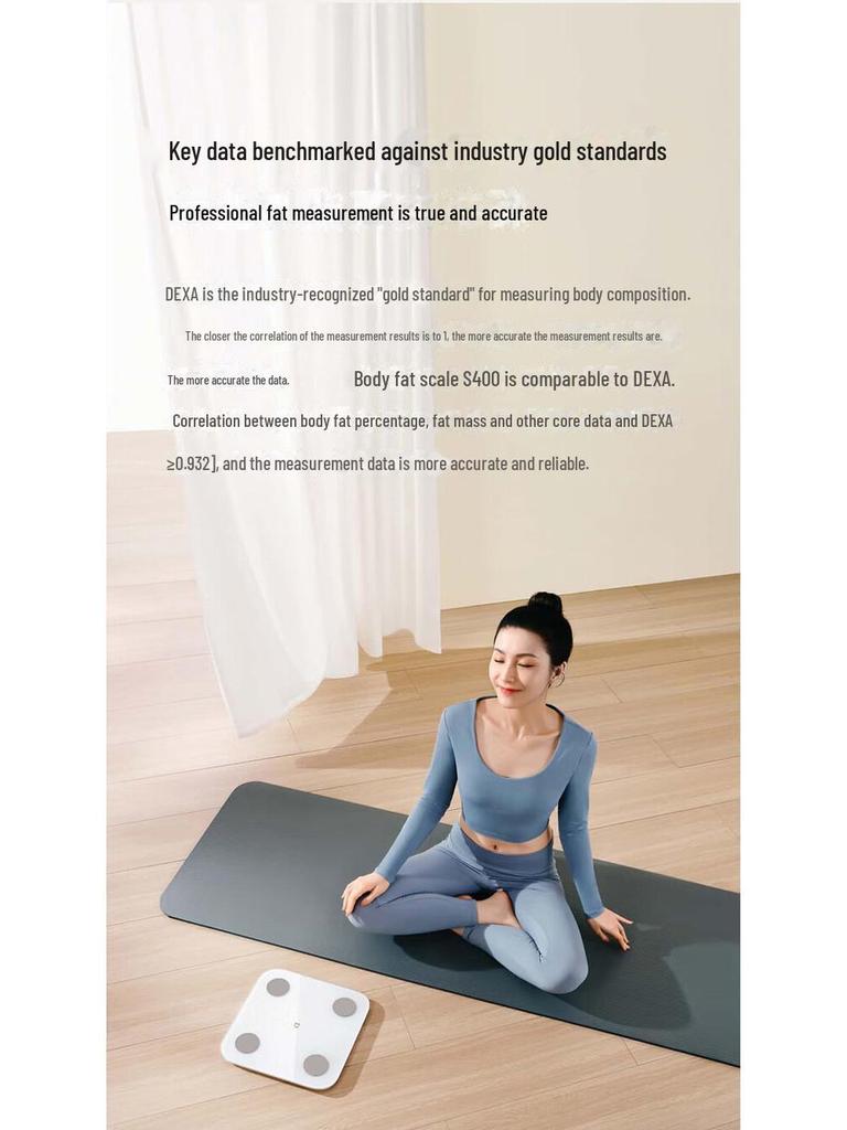 Xiaomi S400 Smart Body Fat Scale – Accurate Electronic Weight Scale for Home Use