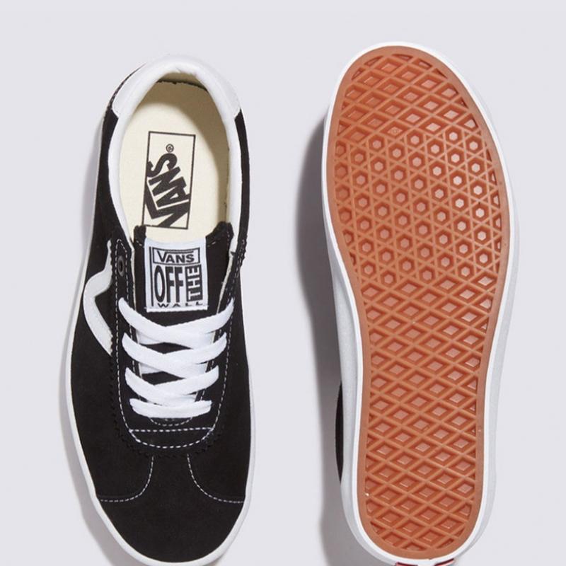 Vans Спортивный низкий черный белый Vn000cqrbzw1
