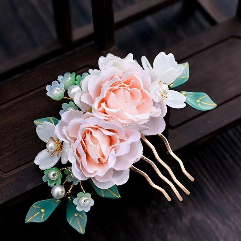 Кисточка Древняя Палочка для Волос Жемчуг Ханфу Головной Убор Антикварная Заколка для Волос Династии Тан Аксессуары для Волос