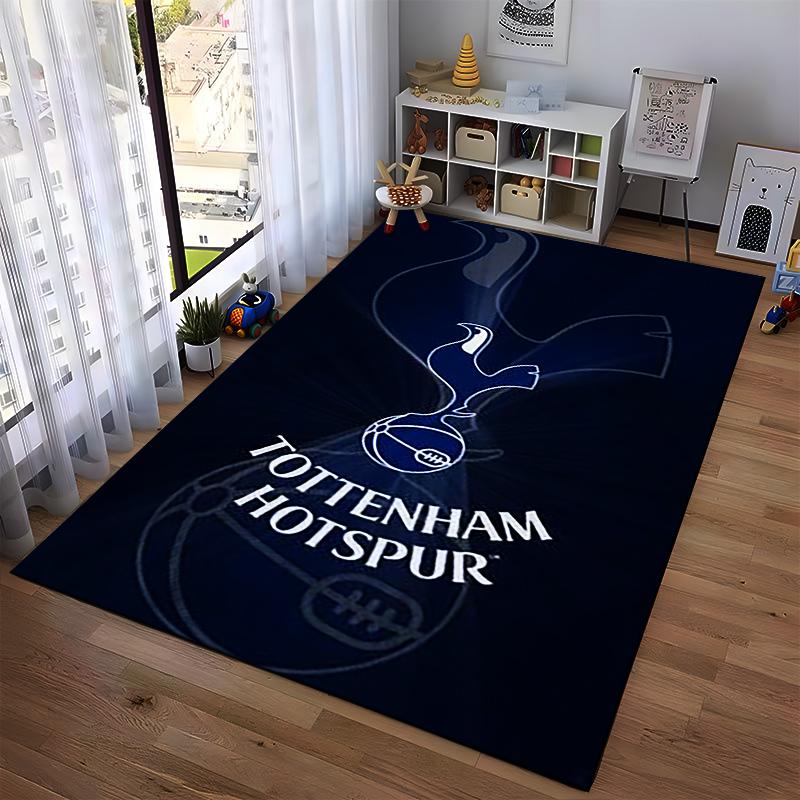 Tottenham Hotspur Football Carpet for Passionate Fans Suitable for use as an anti-slip game mat for living room and bedroom sofas