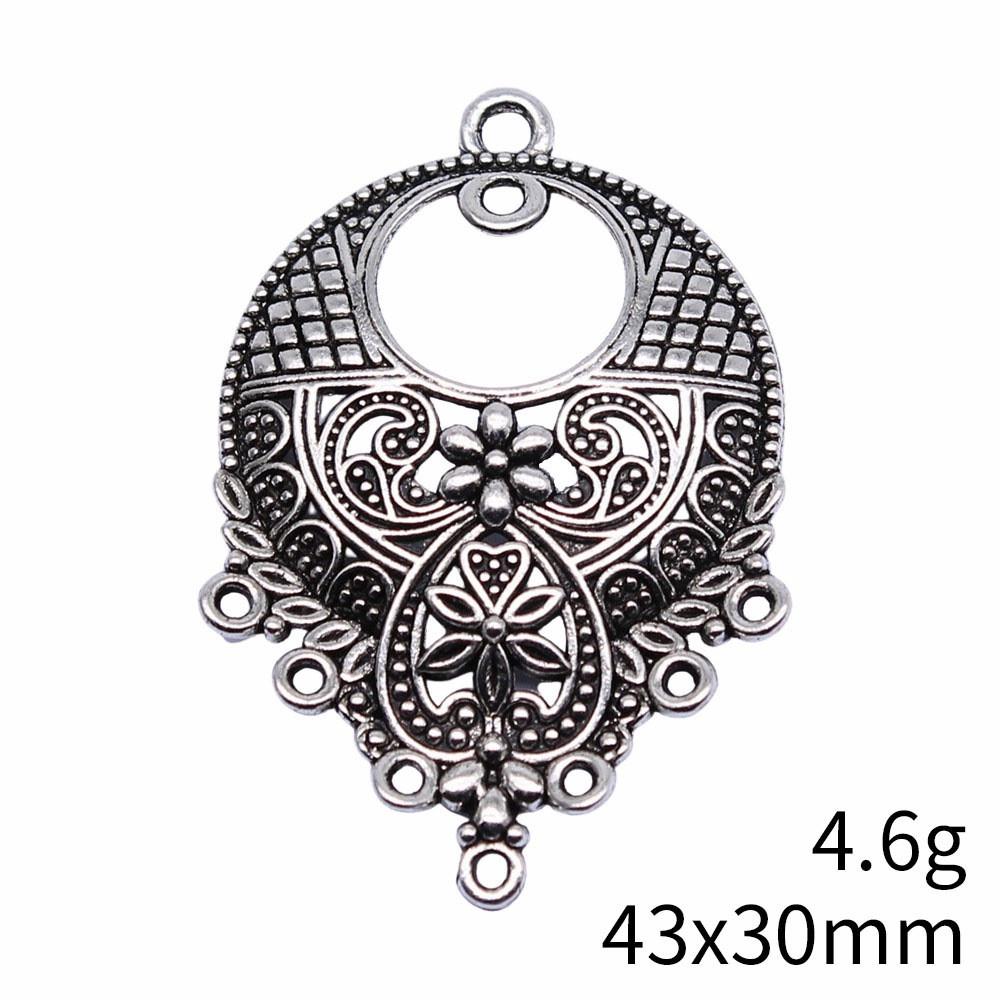 NewArrivals Jewelry Findings Angel Dream Catcher Earring Connector Accessories Parts Women's Bag Accessories For Women