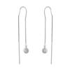 Silver Earrings with Cubic Zirkonia (2046745)