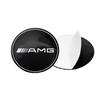 4Pcs Car Wheel Center Hub Cap 56mm Emblem Decal Wheel Sticker for Mercedes Benz AMG GLE C197 R231 W167 W247 GLS CLS GLC GLK ML QH1