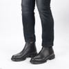 Men's Genuine Leather Rubber Sole Casual Boots Chelsea