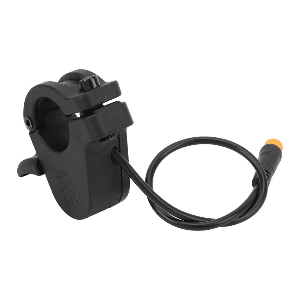 Cycling Thumb Throttle Water Resistant Male 3 Pin Plug Easy To Install Ergonomic Speed Control