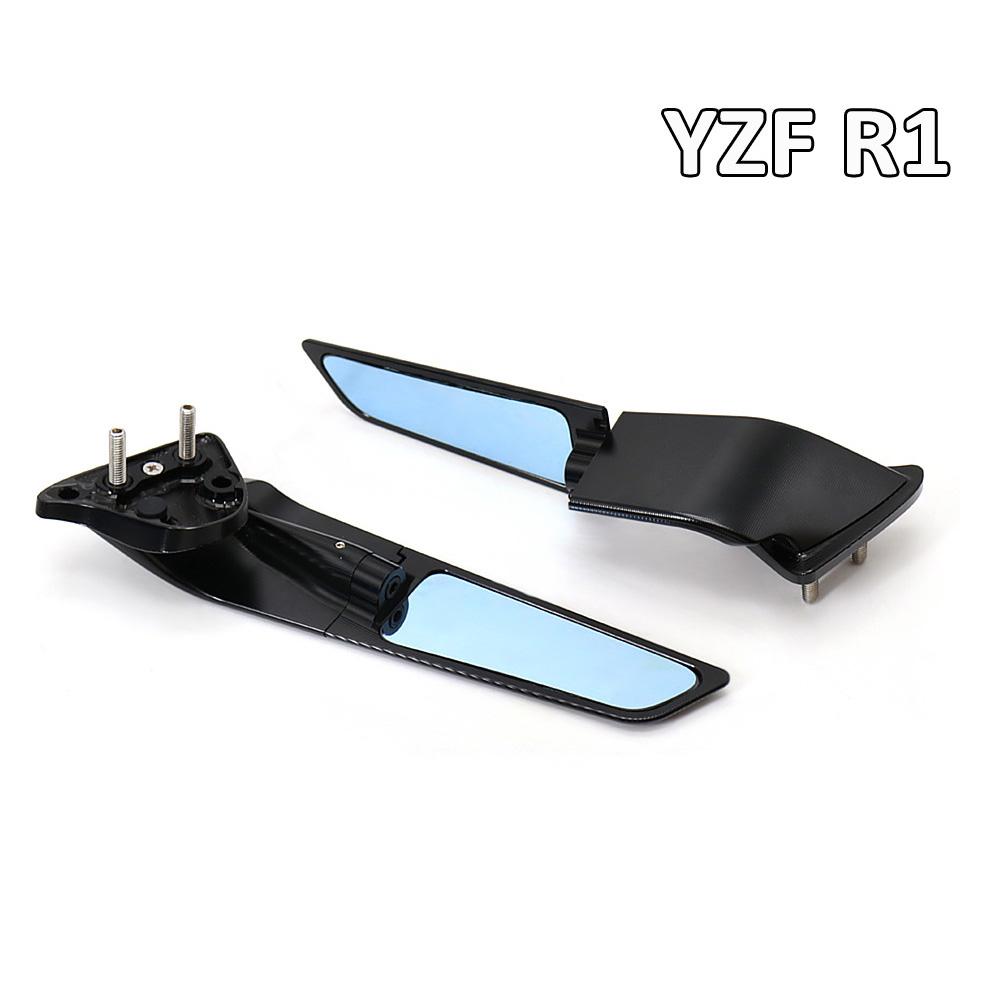 Motorcycle Mirror Modified Wind Wing Adjustable Rotating Rearview Mirror Accessories For YAMAHA YZFR1 YZF R1 2020 2021 2022 YZF R6 R7