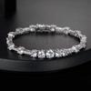 Модный Креативный Браслет Zircon Теннисный Браслет 7.5 Дюймов Дизайн, Популярный, Zircon Сияет