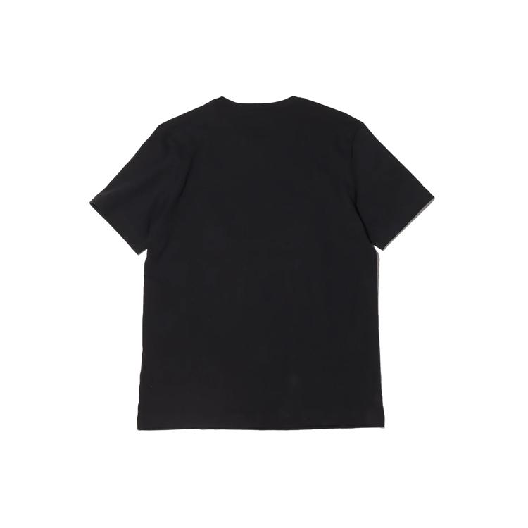 Nike T Shirts Men's Black Crew Neck Moderate Straight Fit DB6152-010