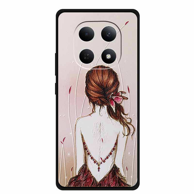 3D Flowers Case For POCO M8 Embossed Blossoms Funda Relief Coque Silicone Soft Back Phone Cover For Xiaomi POCO M 8 TPU Para