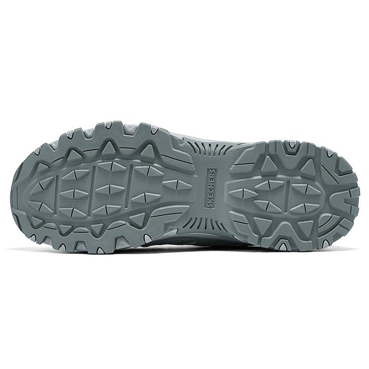 Skechers Мужские уличные кроссовки Flash Wing с амортизацией на толстой подошве, удобные низкие, для хайкинга, мужские кроссовки, серые 237752-GRY