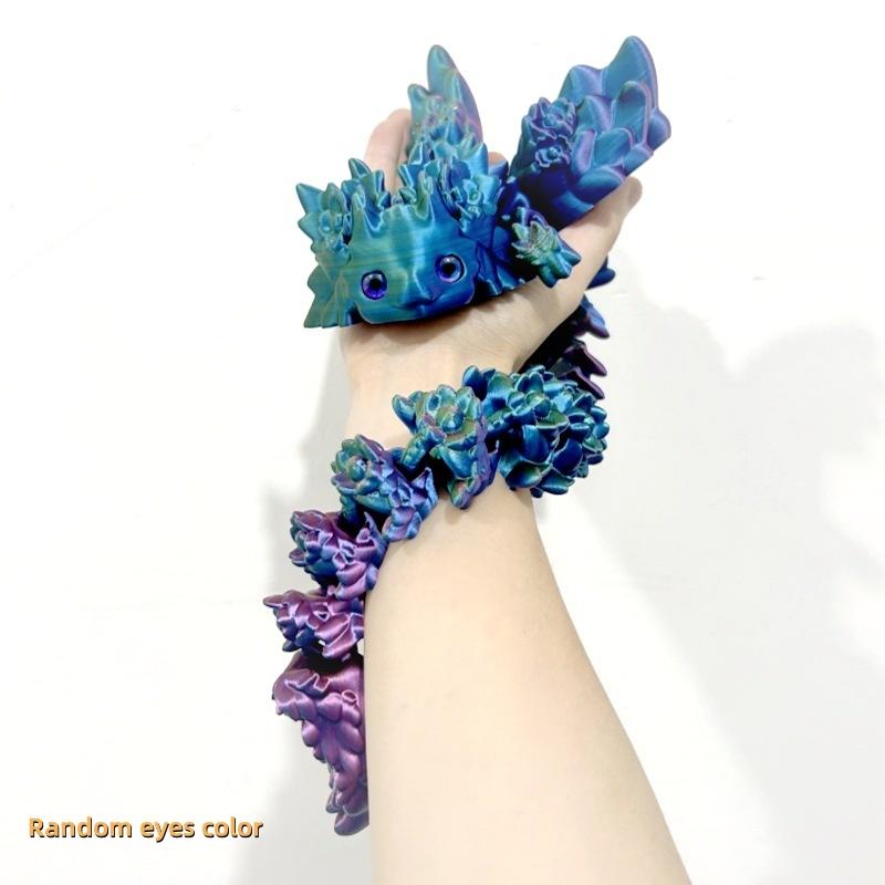 3D Print Salamander Dragon Desktop Ornament 3d Print Animals Home Office Crafts Print Characters Christmas Gift Action Figur