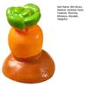 Миниатюрная фигурка кролика Пасхальный кролик из смолы Миниатюрные фигурки Маленькое животное Украшение для сказочного сада для микро-ландшафтов Горшечные растения Домик для кукол Верхушка для торта