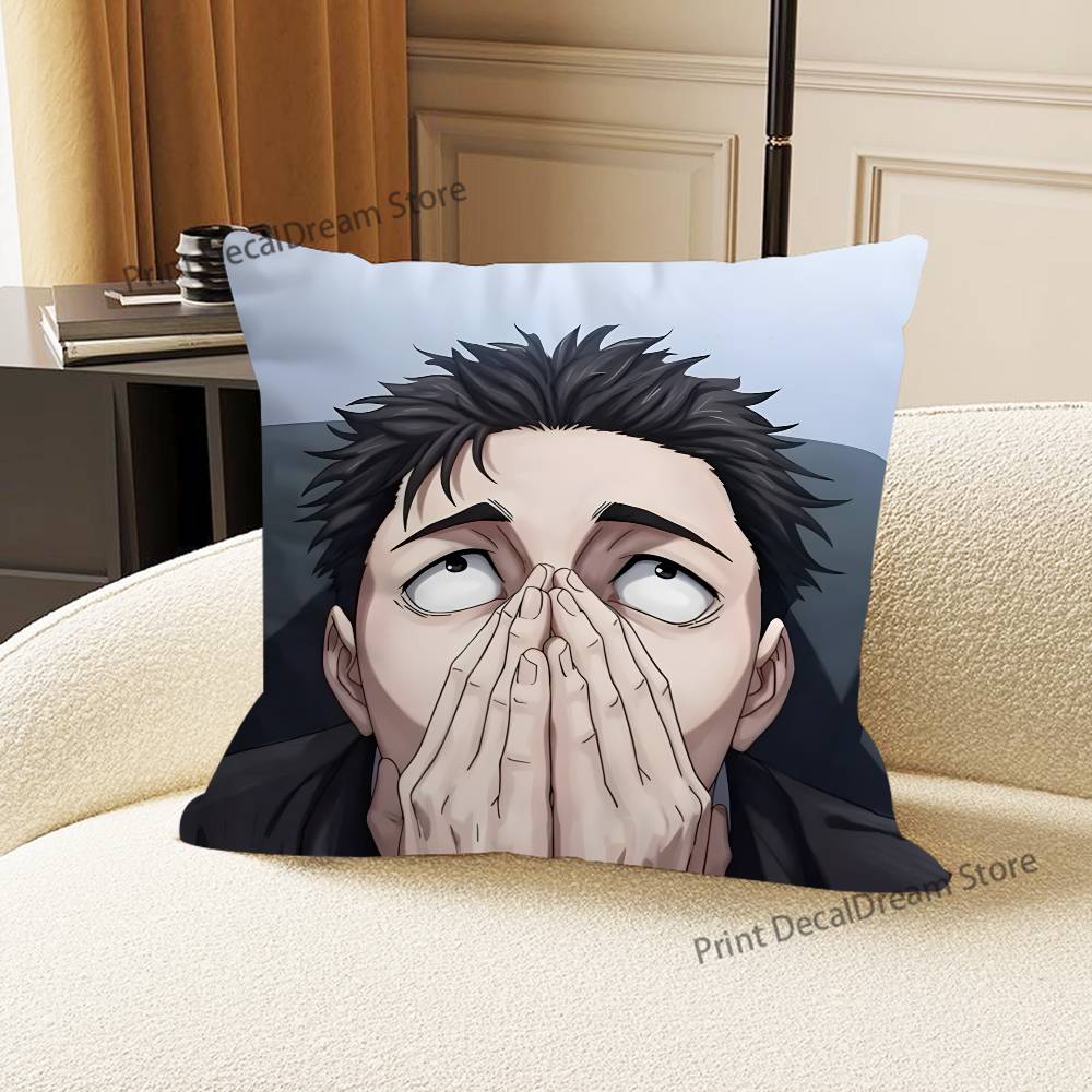 Cool H-Hiromi Higuruma Pillow Case For Sofa Decor Car Office Room Printing Cushion Cover Decorations and Protector