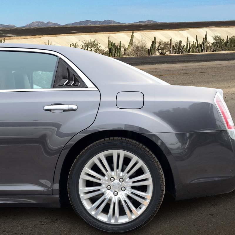Декоративные наклейки на заднюю ставню для Chrysler 300/300C 2011 Up, внешние аксессуары для автомобиля