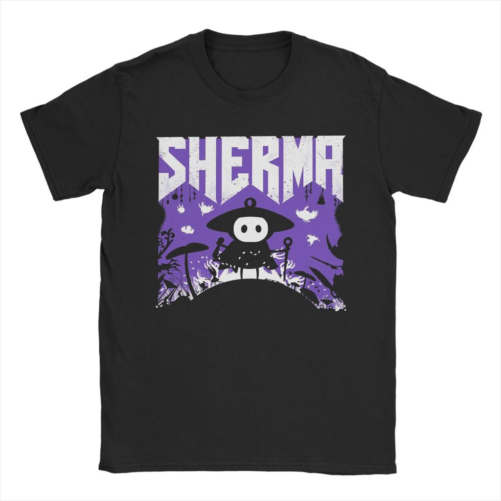 Hollow Knights Silksongs TShirts Unisex Vintage Cotton Tee Shirt Round Neck Short Sleeve T Shirt Gift Tops