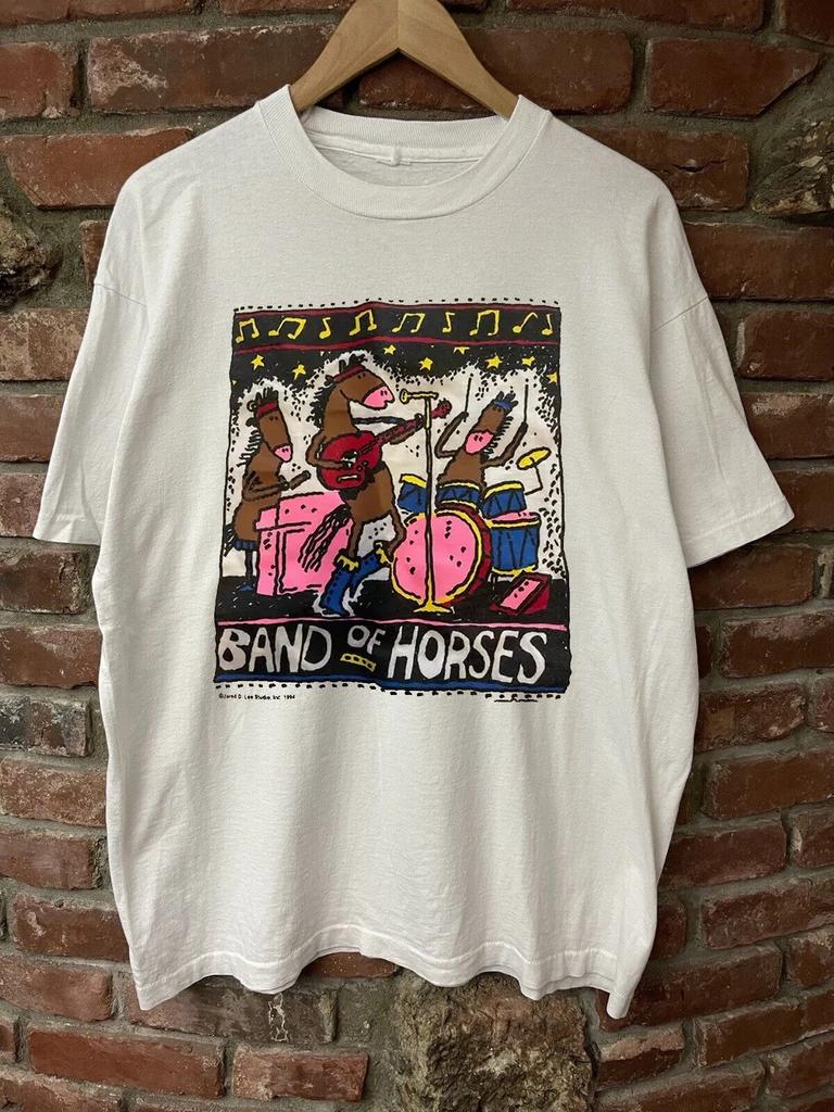 Band of Horses Band LIVE IN CONCERT White S to 5XL Concert Shirt SG486