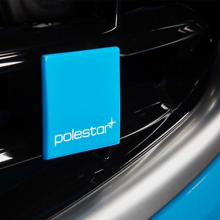 Логотип Polestar 3D Металлический значок на передней решетке автомобиля Эмблема решетки (3/4 см)