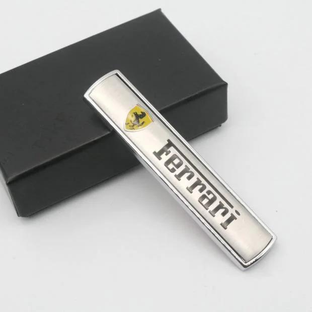 For Ferrari Roma 488 Portofino F8 Roma Spider SF90 Daytona Luxury Car Metal Chrome Fender Tailgate Emblem Badge Trunk Sticker JW3