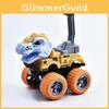 Dinosaur Inertia Excavator Dump Truck Mixer Truck Tank Off Road Vehicle Toy For Toddlers