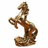 Мини Медная Скульптура Лошади Реалистичная Ретро Статуэтка Пони Украшения Бегущая Лошадь Китайский Новый Год