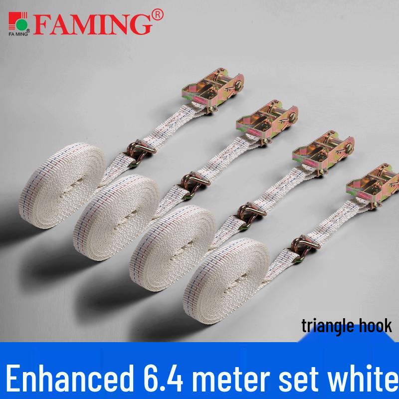 25-мм Полиэстеровые Ременные стяжки с трещоткой для багажа для самостоятельного вождения по бездорожью