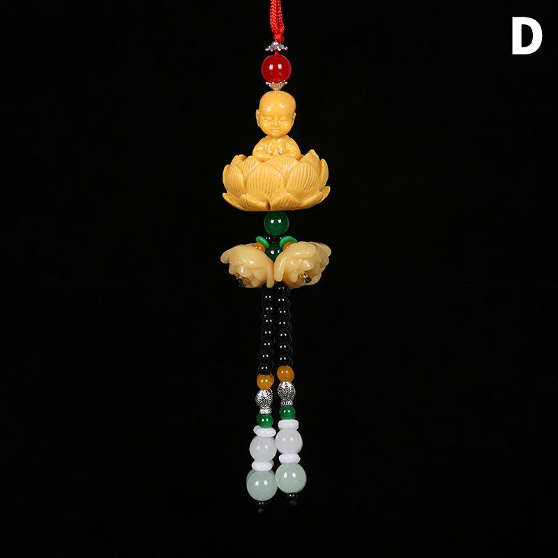 Car Pendant Out Of The Buddha And Into The Safe Chinese Style Resin Car Interior Pendant Pixiu Rearview Mirror Pendant