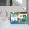 Glass Squeegee for Shower 25cm Stainless Steel Window Wiper Gold 2 Hooks
