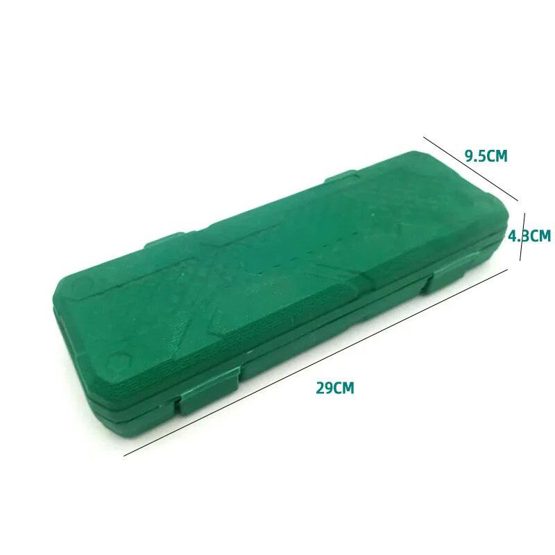 Набор из 10 удлиненных шестигранных торцевых головок для пневматических пушек/пневматических электрических ударных гайковертов/ключей с трещоткой Big Fly с ящиком для хранения