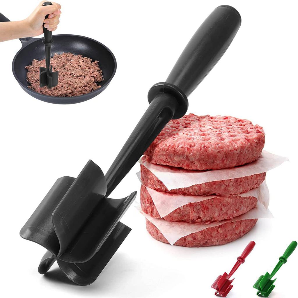 Ручной резак для мяса, пибимбап, перемешивающий и измельчающий лопатку для измельчения мяса, скребок для приготовления фарша, инструмент для отбивания мяса