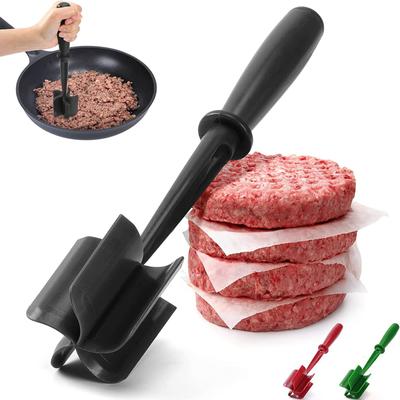 Ручной резак для мяса, пибимбап, перемешивающий и измельчающий лопатку для измельчения мяса, скребок для приготовления фарша, инструмент для отбивания мяса