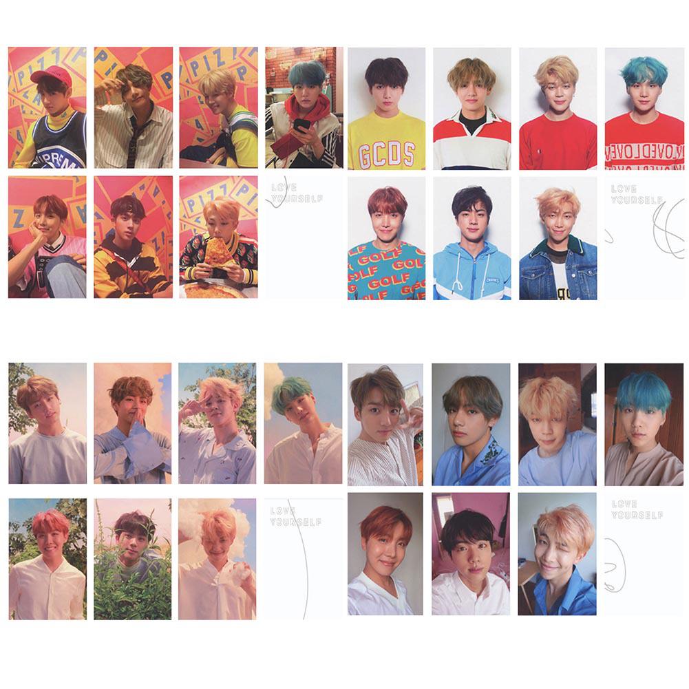 Альбом BTS Bangtan Boys Love Yourself, фотокарточка, самодельные