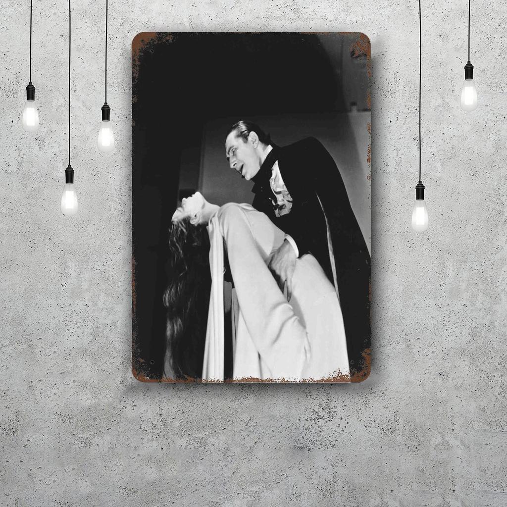 bela lugosi dracula actor Tin Sign Home Decor Wall Decor Art Wall Mural Room Decoration Decor Retro Metal Sign Plate Bar Posters
