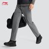 Li-Ning Мужские теплые брюки для commuters на флисовой подкладке