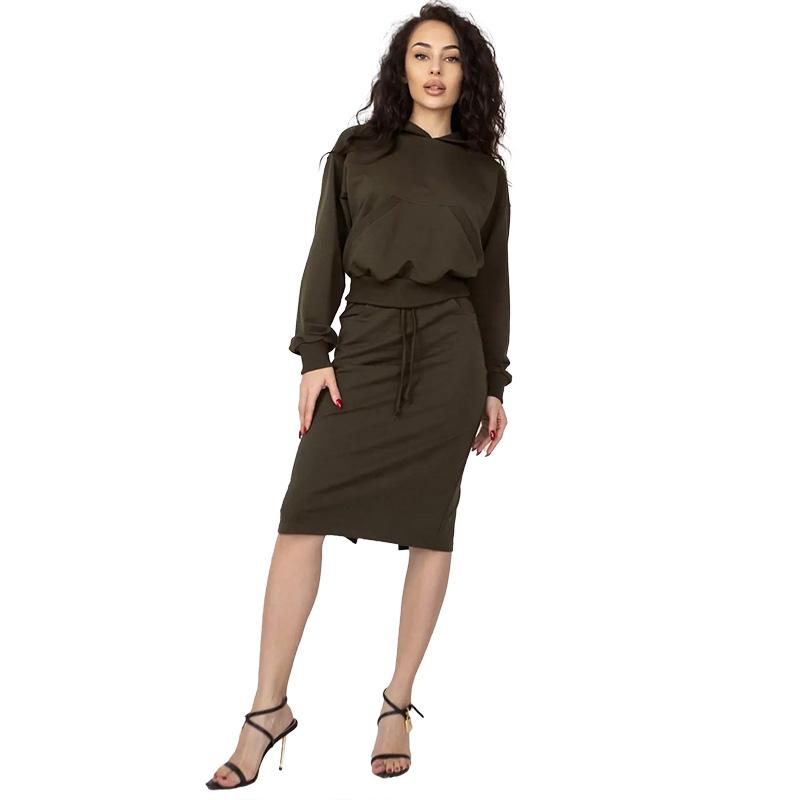 Женский костюм худи и юбка SET6 TotalFit (06399874)