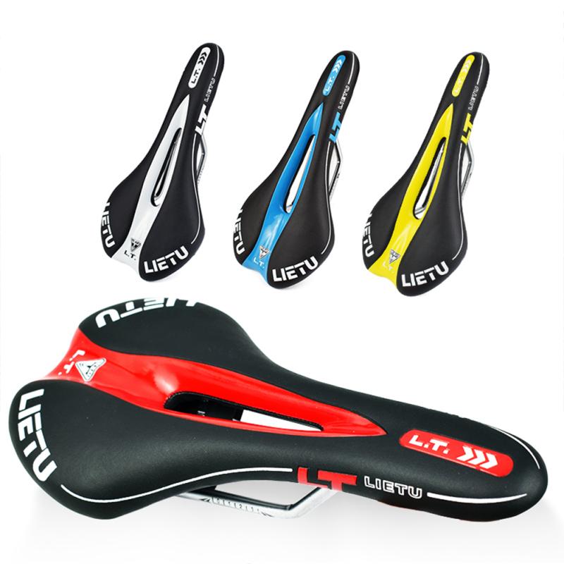 Bicycle Saddle Bike Cycling Silicone Skid-proof Saddle Seat Silica Gel Cushion Seat Leather Front