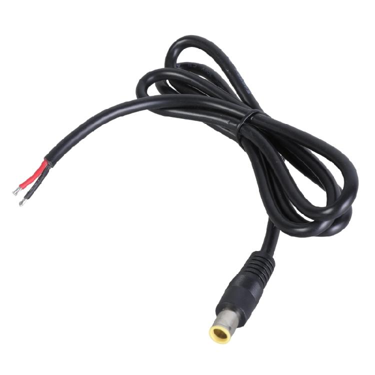 Flexible DC7.9x5.5mm Power Pigtail Cable DC7909 7.9x5.5mm Male Connectors to Open Wire Cable for Solar Power Systems