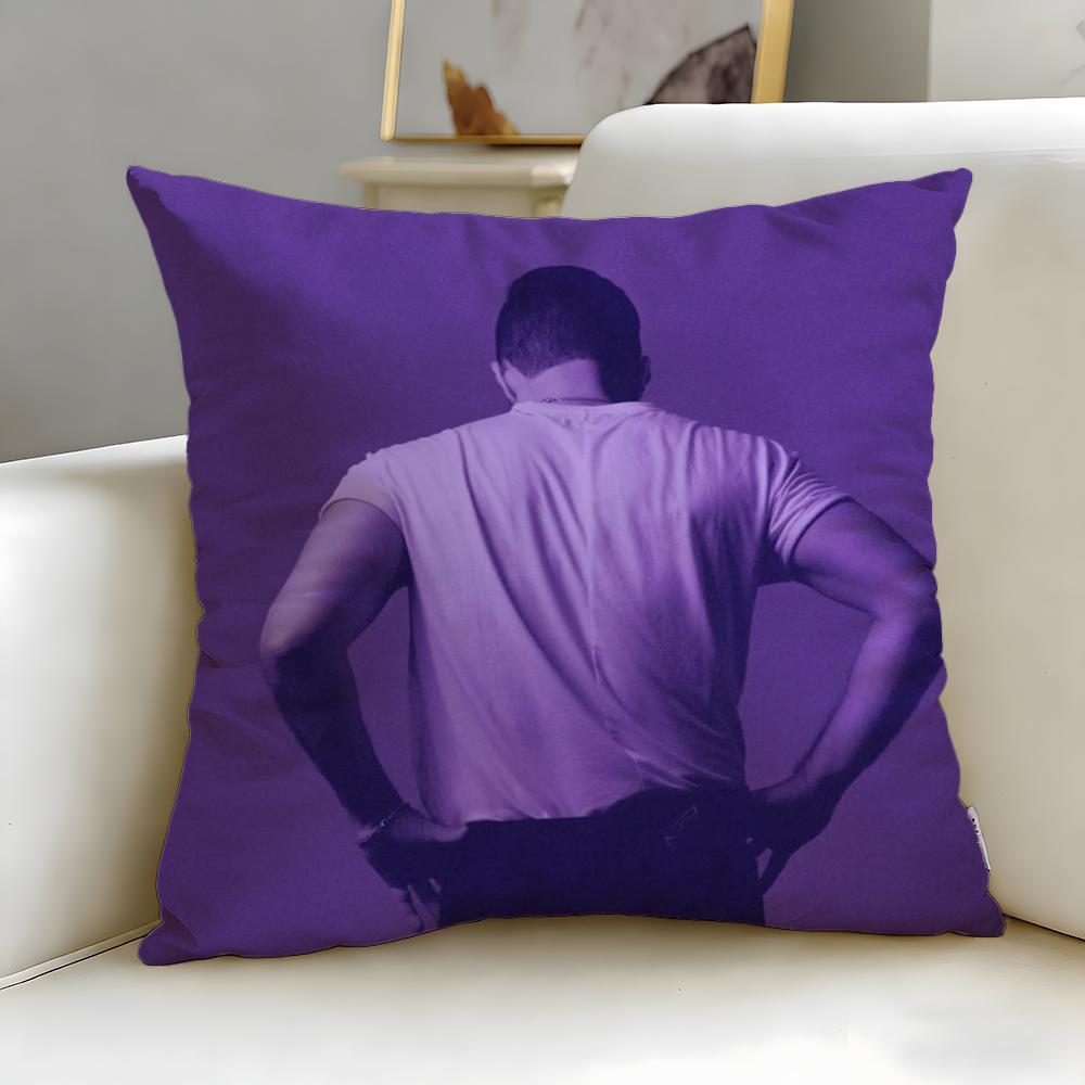 popular singer Jose Madero Vizcaino Cushion Cover Soft EasyWash Pillow Case Versatile for Couch Bed Travel and Office
