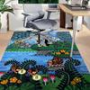 Magic Forest Carpet For Playroom Bedroom Living Room Sofa Home Decorkids Game Area Rug Nonslip Floor Mat