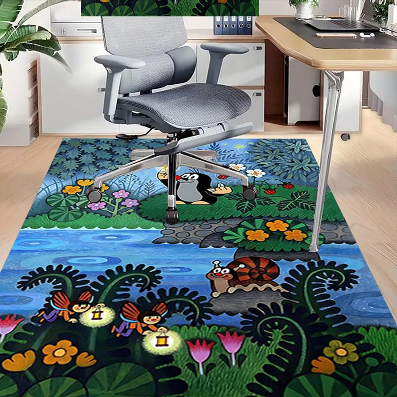 Magic Forest Carpet For Playroom Bedroom Living Room Sofa Home Decorkids Game Area Rug Nonslip Floor Mat