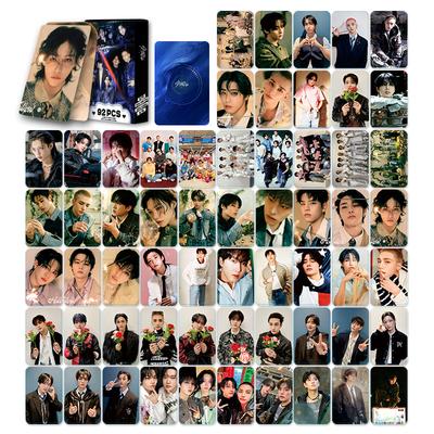 Skzoo 92 шт. Карточки Ломо Straykids Новый Альбом Двусторонние Маленькие Карточки Высококачественные Цветные Печатные Фотокарточки Ins Карточка-Поддержка