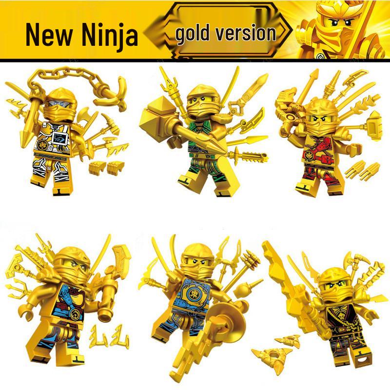 Строительный набор-пазл Ninjago 2025: Детские мотоциклы, спортивные машины, фигурки и куклы