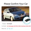 Дворник лобового стекла для Volkswagen VW POLO Хэтчбек MK4 2006~2009 9N3 Передние дворники Автомобильные аксессуары 2007 2008