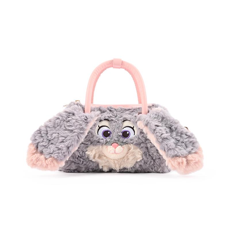 Genuine Disney Zootopia Judy & Nick Plush Crossbody Bag