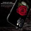 Чехол для телефона Apple Iphone 14 13 12 11 Pro Max 13 12 Mini Xs Max Xr X 7 8 6 6s Plus, чехол в виде ракушки, роза, тюльпан, зеленые побеги, цветы