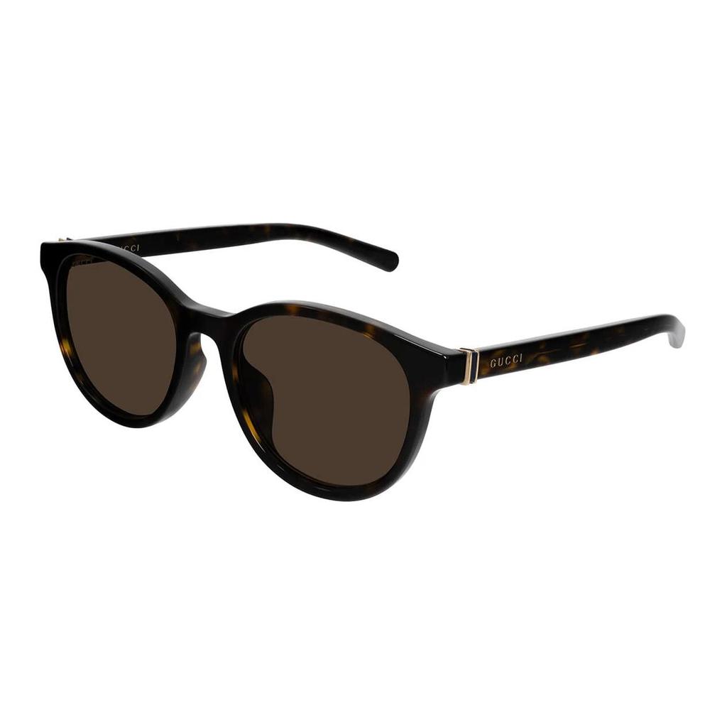Gucci Letter Print Square Sunglasses Unisex sunglasses Tortoise GG1674SK-002