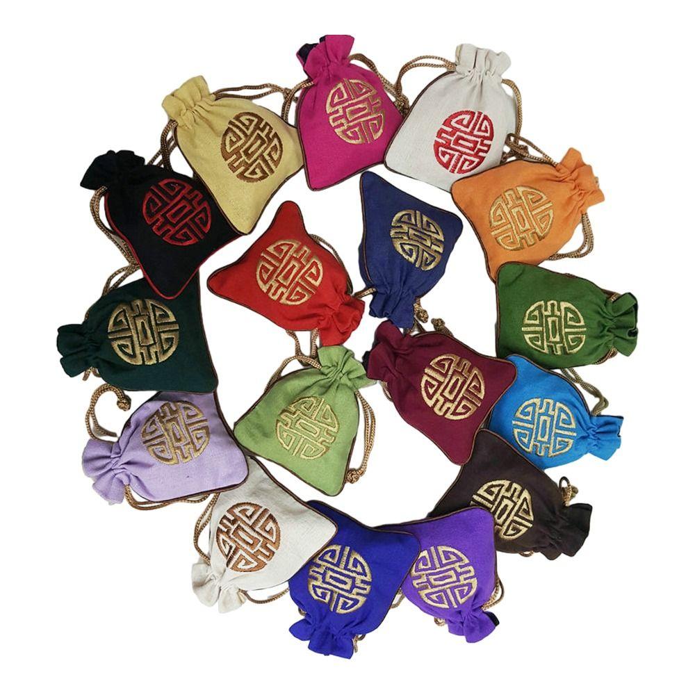 Сумка-мешок для вышивки по канве, однотонная, кошелек для монет, элегантный, праздничный, мешок для сахара, повседневный