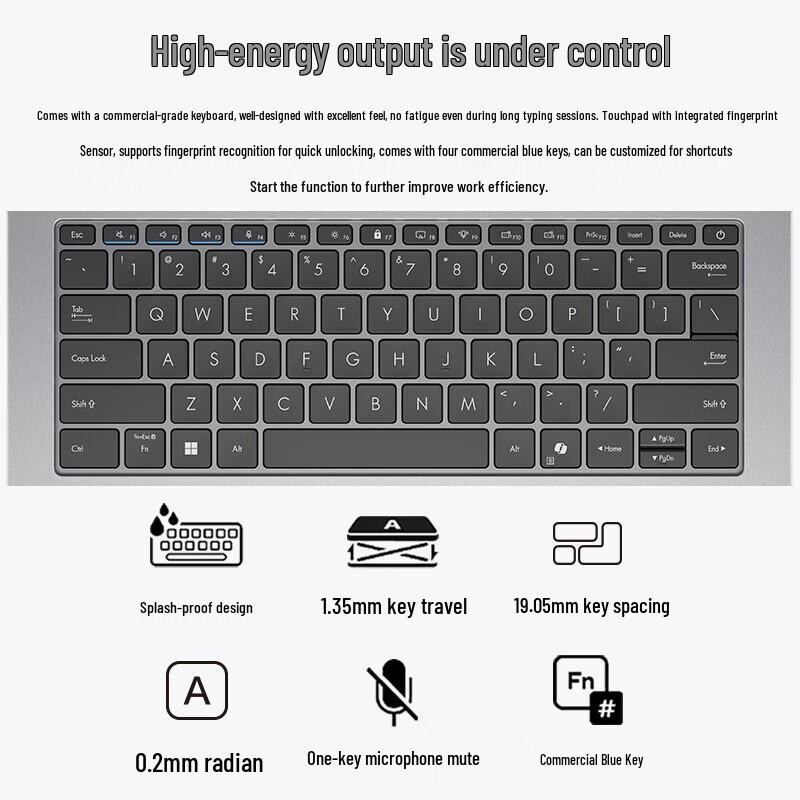 Asus Бизнес-ноутбук ExpertBook 6 15,6 дюйма (Китайская версия)