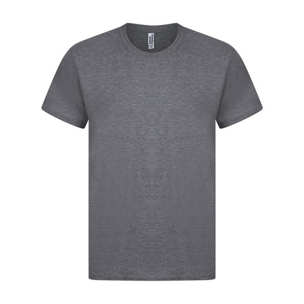 Повседневная классическая мужская футболка Ringspun