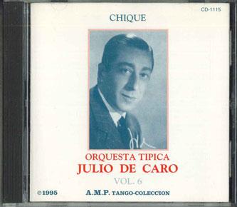 CD БИЛЕТ - Хулио Де Аро Том 6 CD1115 A.M.P. Япония Классический Б/У