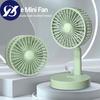Cooling Fan Slient Cool Stretchable Desk Handheld Vertical Dual Use Fodable Mini Fan for Dormitory